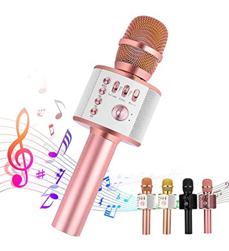 Microfono Karaoke Bluetooth Inalambrico + Parlante + Usb