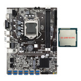 Placa Base Minera B75 12 Gpu+e3-1230 V2 Cpu 12 Usb3.0 Para P