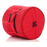 Bag De Surdo Batera Clube Bc The Red 14¨ Em Nylon 600 