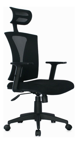 Silla De Oficina Marca Ergonomus Modelo Praga Base Nylon  