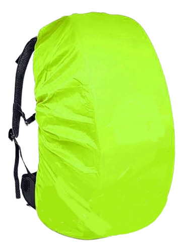 Funda Cubre Mochila Lluvia Impermeable Reversible + Bolsa Incluida