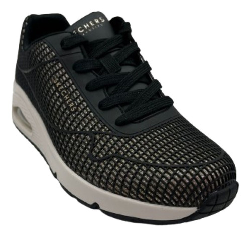 Tenis Dama Skechers Street W Uno Shine Thru 177132 Original