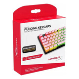 Teclas (español)hyperx Pudding Keycaps Rosa Rgb Esp