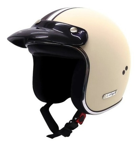 Casco Vertigo Abierto Vintage Maya Beige M