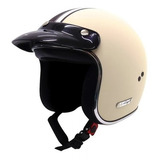 Casco Vertigo Abierto Vintage Maya Beige M