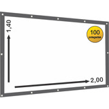  Lona De  Projeção Lona Retroprojetores E Datashows 
