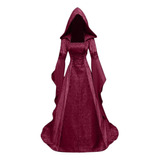 Disfraz Medieval, Maxi Tren, Para Mujer, Bruja Pagana, Talla