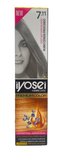 Tintura P/ Pelo Iyosei Premium Color Crema Colorante X 45 Gr