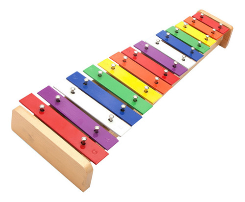 Xilófono De 15 Notas, Colorido, Mano Educativa Para Niños