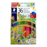 Lapices De Colores Staedtler Escolares Caja  X36