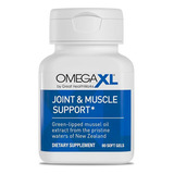 Omega Xl (60 Cápsulas) Alivio Del Dolor Articular, Omega 3 Sabor Sin Sabor