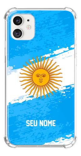 Capa Capinha Com Nome Personalizada Argentina 1