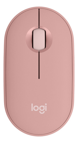 Mouse Bluetooth Logitech Pebble Mouse 2 M350s Rosa