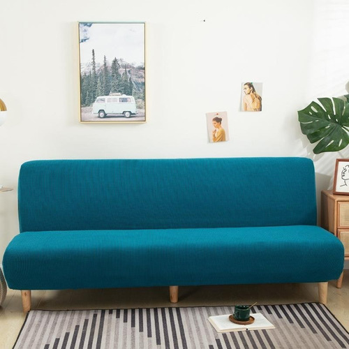 Fundas Cubre Futon De Tela Elasticada Cuadrille