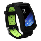 Malla Negra Y Verde Para Samsung Gear Fit2 / Fit2 Pro