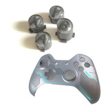 Carcasa Carátula Frontal Más Botones Control Xbox 360 Halo