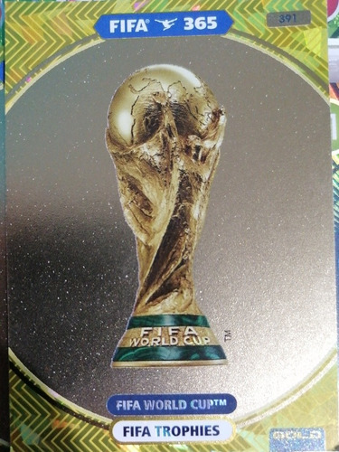 Carta Adrenalyn Fifa 2021 / Trofeo Copa Del Mundo / Gold 391