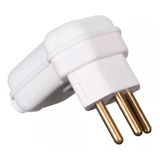 Plug 2p+t Desmontável 90º 20a C/ Prensa Cabos Branco