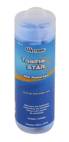 Toalha Star Alta Absorção Pano De Pva Car-16  Promocao