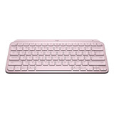 Teclado Bluetooth Logitech Master Series Mx Keys Mini Amv Cor: Rosa Idioma: Espanhol