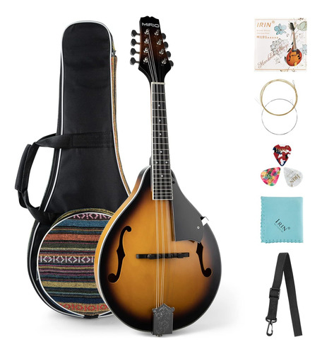 Mandolina Estilo Instrumento Musical Sunburst, Mandolin...