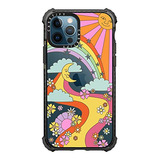 Funda Para iPhone 12 / iPhone 12 Pro Flower Power Retro --02