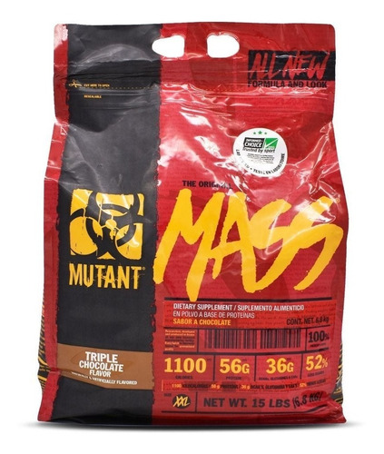 Mutant Mass 15 Lbs Ganador De Peso Todos Los Sabores