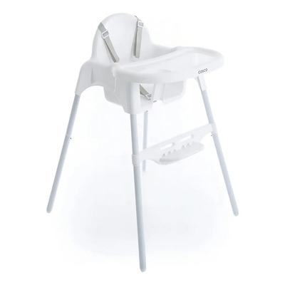 Silla Alta Para Bebé Cosco Cook Color Blanco | Meses sin interés