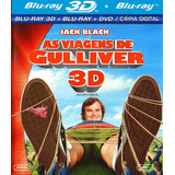 Filme Bluray 3d: As Viagens De Gulliver  Em 3d 