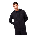 Polerón Oakley Relax Full Zip Hombre Negro