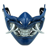 Máscara De Juego De Mortal Kombat, Máscara De Resina De Jade