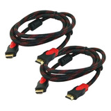 Cable Hdmi 1.4 Conexion Filtro Koion Monitor Audio Tv1.5m X2