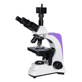 Microscopio Trinocular Profesional Con Pantalla 7 Pulgadas