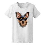 Perro Chihuahua En Acuarela Camiseta De Hombre