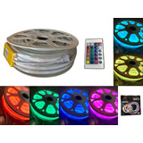 Manguera Neon Led 110v 127v Rgb Multicolor 25m+ 5 Controles