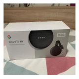 Kit Smart Chromecast 3 + Parlante Google Home Mini Negro
