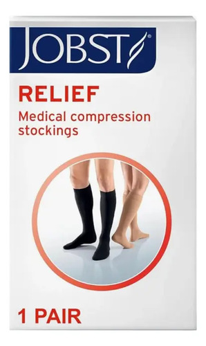 Jobst Relief Compresión 20-30mmhg Punta Abierta A La Rodilla | Meses sin interés