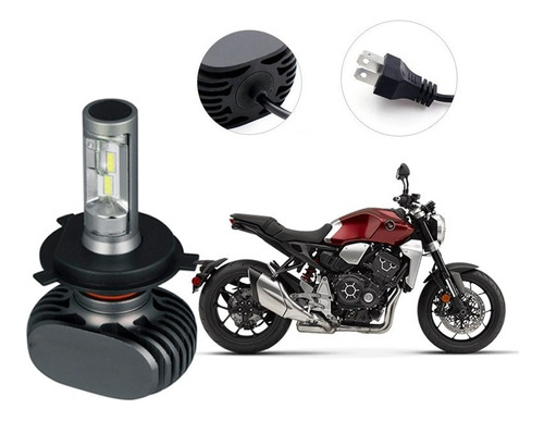 Lâmpada Ultraled Farol Moto Cb 1000r 2011 2012 2013 6000k