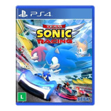 Team Sonic Racing  Team Sonic Racing Standard Edition Sega Ps4 Físico