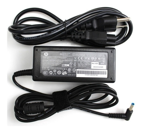 Cargador Para Hp Punta Azul 19.5v 3.33a Envy