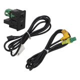 Adaptador De Cable Usb Auxiliar Para Coche, Mp3, Wma, Wav, D