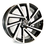 Kit 4 Rodas Aro 17x6 Vw Golf R-seven 18 4x100 Bd Zk-780