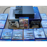 Playstation 4 Com 17 Jogos