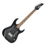 Guitarra Electrica Ibanez Negra Sombreada Mod. Grx70qa-tks