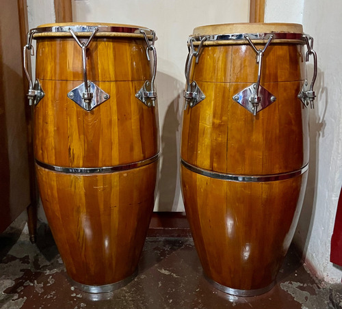 2 Congas Deluxe Con Pie De Regalo!!!