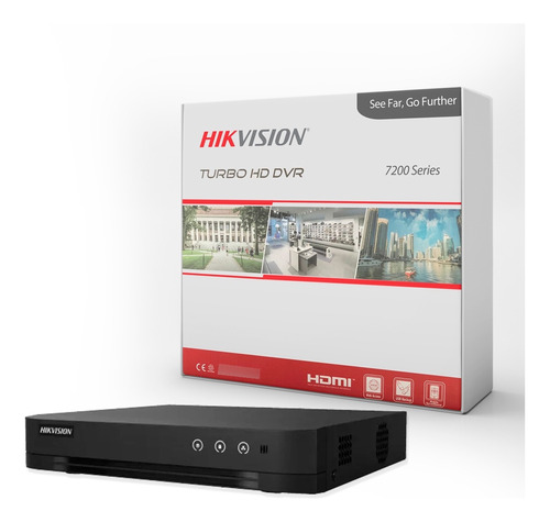 Dvr Seguridad 8ch Hikvision 1080ptv Cctv Hdmi Vga Usb