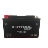 Batería Moto Yamaha  Bws 125 Kontrol Yt7b Gel 