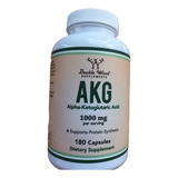 Akg Alpha-ketoglutaric Acid 1000mg X180u Alfa Cetoglutárico.