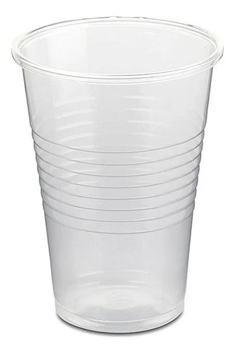 50 Vasos Plasticos Desechable Transparente 350 Cc. 12 Oz