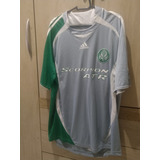 Camisa Palmeiras adidas Cinza Prateada 2006 Original